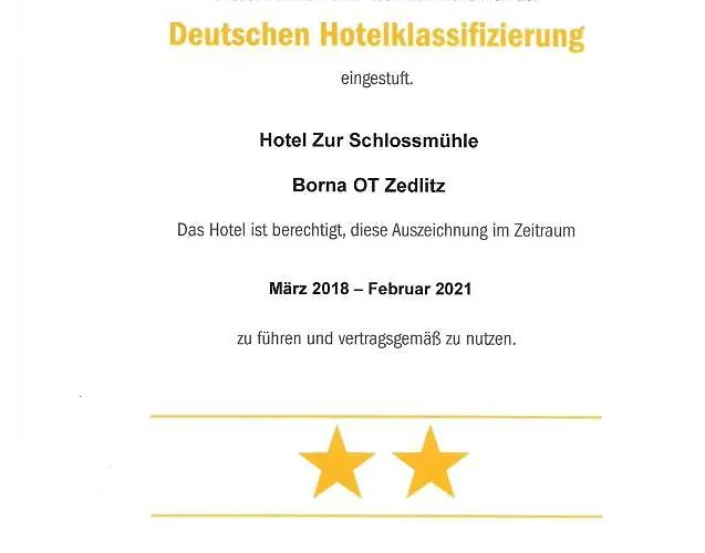 Zur Schlossmuehle Hotel Borna